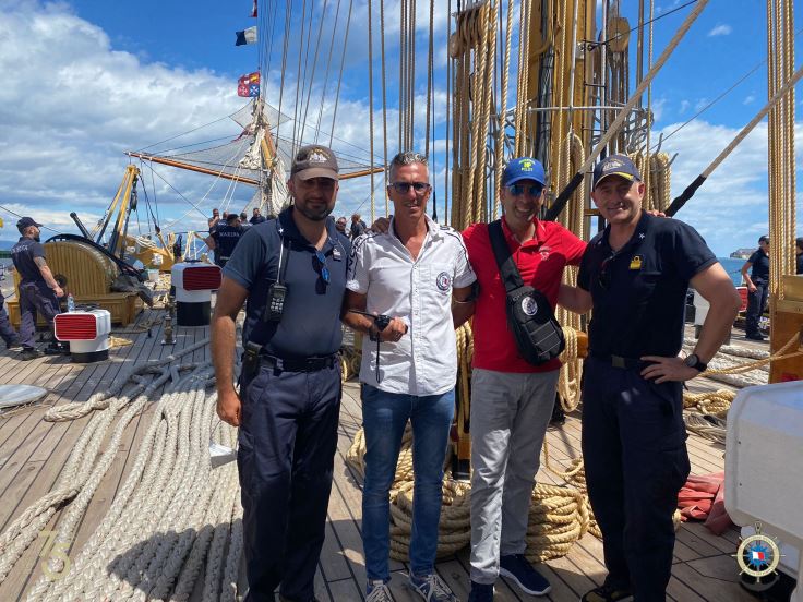 I piloti del porto di Gaeta hanno partecipato alle celebrazioni dei 161 anni della Marina Militare